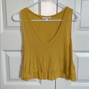 Yellow / gold Honey Belle tank top